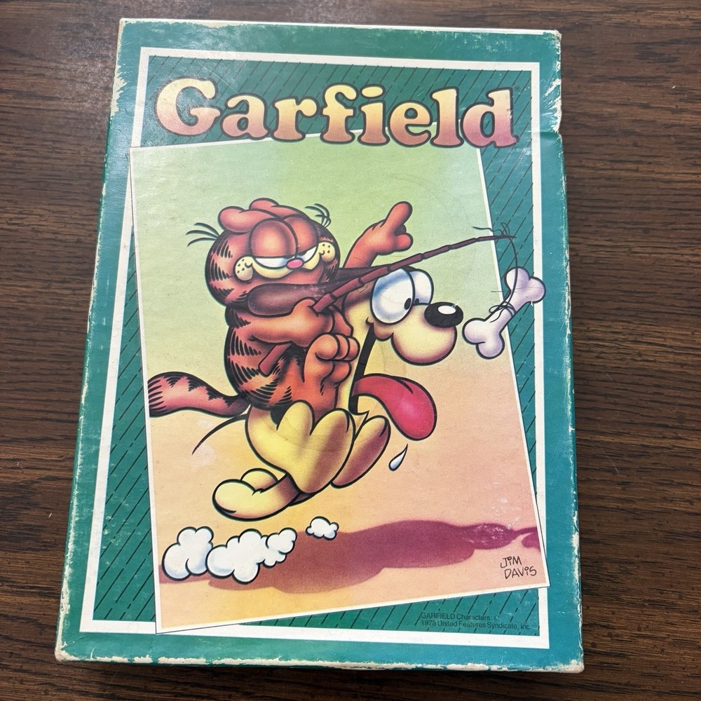 Vintage 1978 Garfield And Odie Stationery Set Jim Davis Letter Writing Kit
